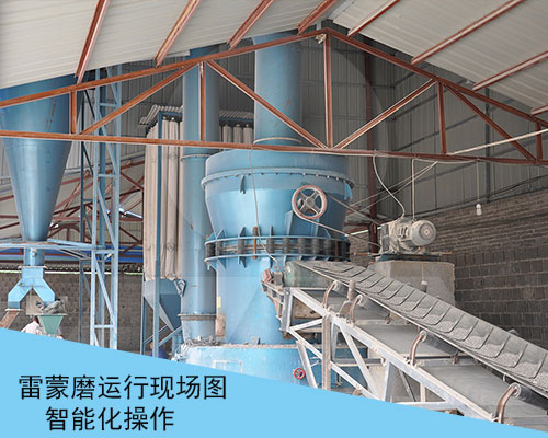 雷蒙磨磨粉現(xiàn)場(chǎng)圖