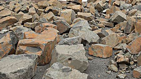 采石現(xiàn)場展示圖