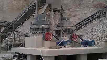 圓錐破碎機(jī)生產(chǎn)線現(xiàn)場(chǎng)