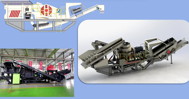 新型MK系列建筑垃圾移動(dòng)破碎站
